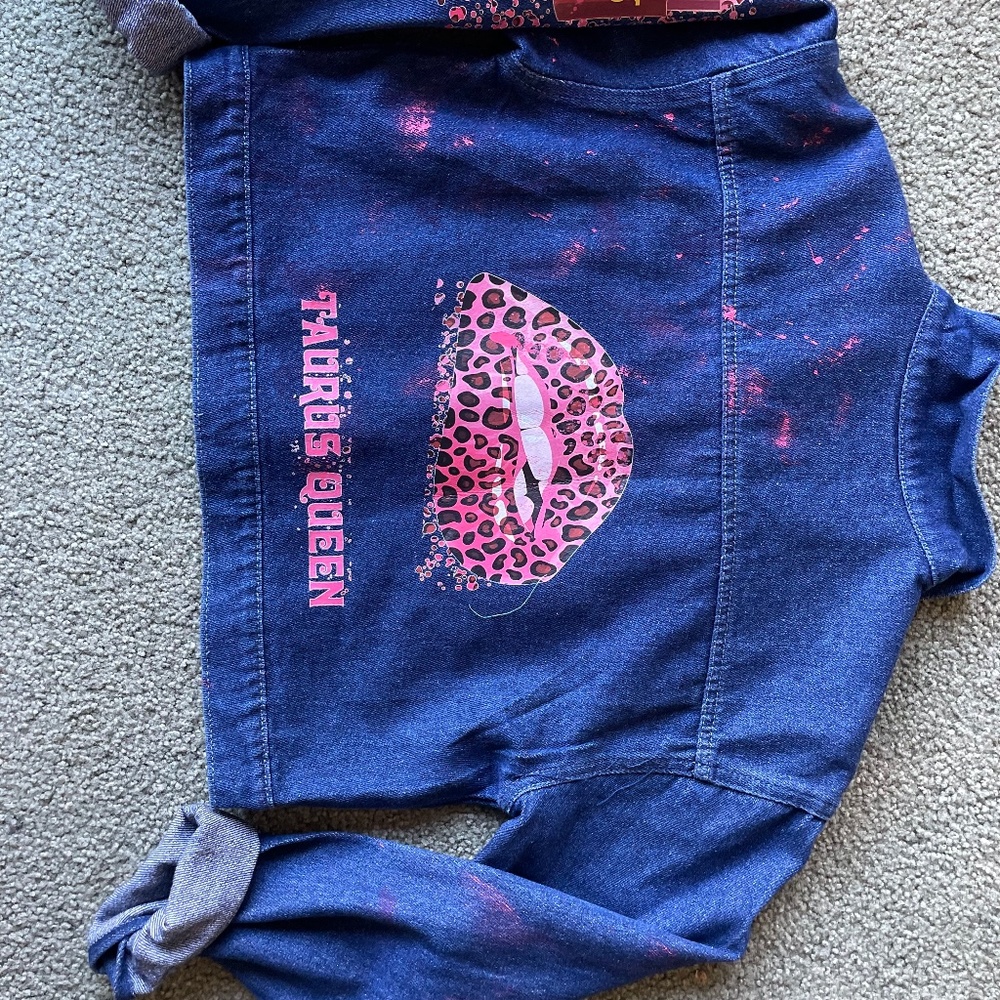 Custom Taurus Jean Jacket